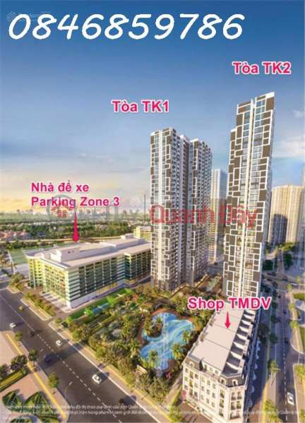 3PN apartment for sale 112.6m2 southeast of Grand Sunlake Van Quan project lake view, full high-class furniture