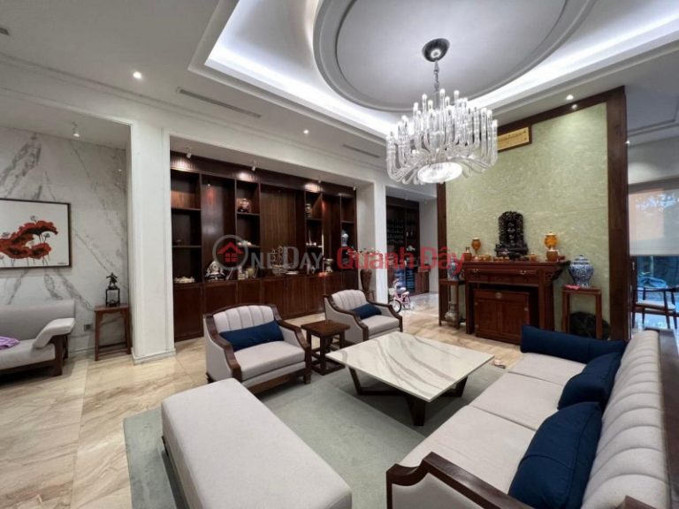Selling super nice Geleximco Le Trong Tan Villa, area C, 350m2, MT14m, price 38 billion