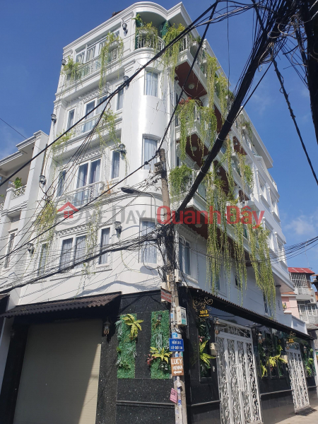 Selling 5-storey apartment building, corner 2 mt Cao Xuan Duc, near 3\/2 street, Thuan Phuoc, Hai Chau