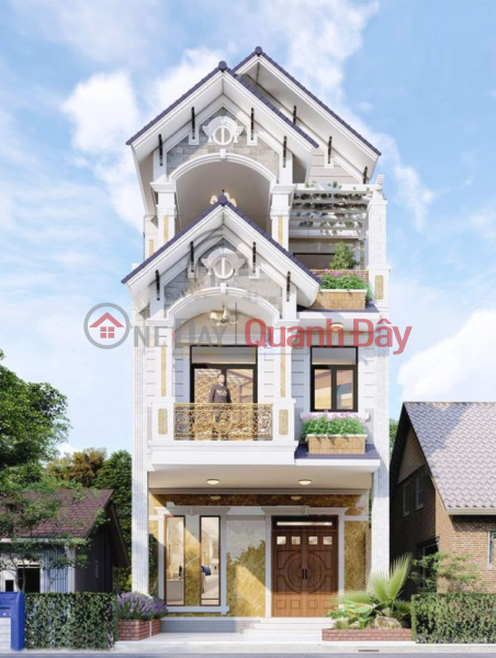 Selling 3-storey house in front of Ỷ Lan Nguyen Phi, Hoa Cuong Bac, Hai Chau. Price 7.8 billion.