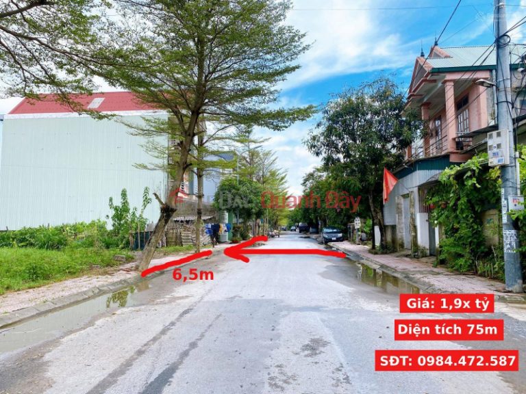 The family needs money for business and urgently sells a plot of land in an adjacent area, a villa in Hanoi City