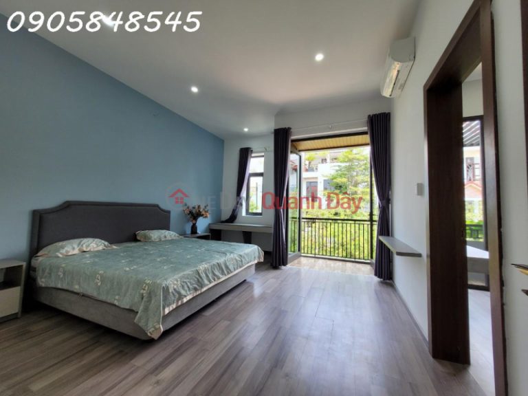 House for rent with 4 bedrooms near Thang Long Villa, 100m from Han river-0905848545