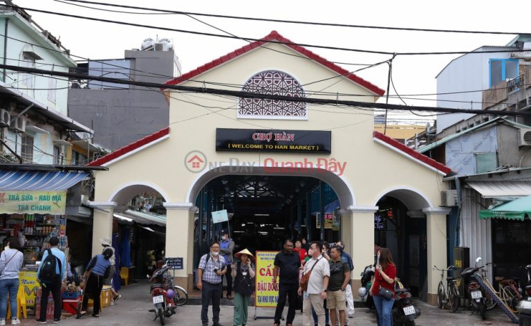 Bán nhà 3 tầng mt chợ Hàn gần Bạch Đằng,Đường Nguyễn Thái Học.Đang cho thuê 90 tr/th.Giá 28,5 tỷ