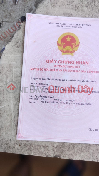 BÁN ĐẤT NỀN DỰ ÁN GIÁ RẺ - SỔ ĐỎ CHÍNH CHỦ