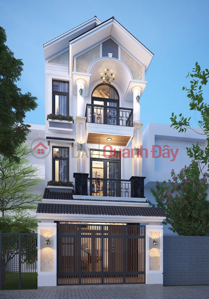 House for sale with 3 floors (10.5m) Ngo Tat To, Hoa Cuong Bac, Hai Chau. Nice location convenient kd. Price 8 billion