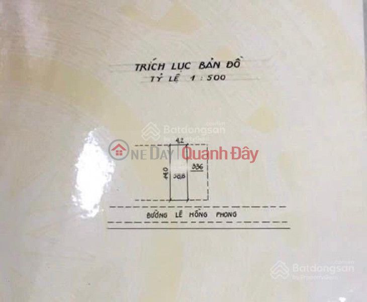Hàng hiếm phố cổ Lê Hồng Phong Hà Đông 59m2, mt 4,2m, KD bất chấp