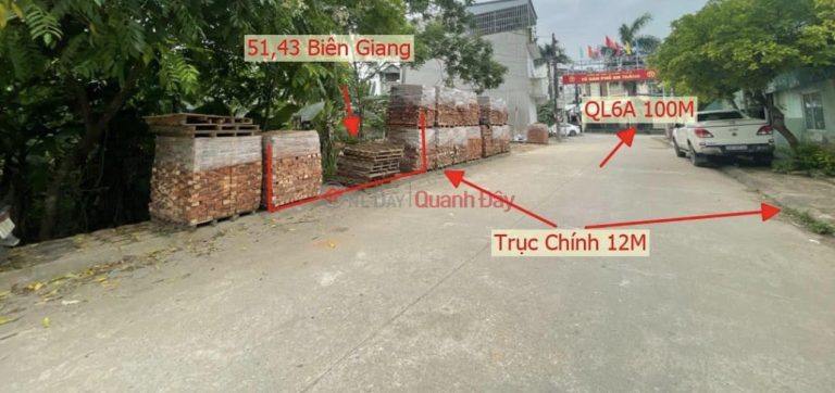 Cc gửi bán lô 51.43m2, 3.x tỷ, ô tô tránh, kinh doanh, An Thắng Biên Giang Hà Đông.