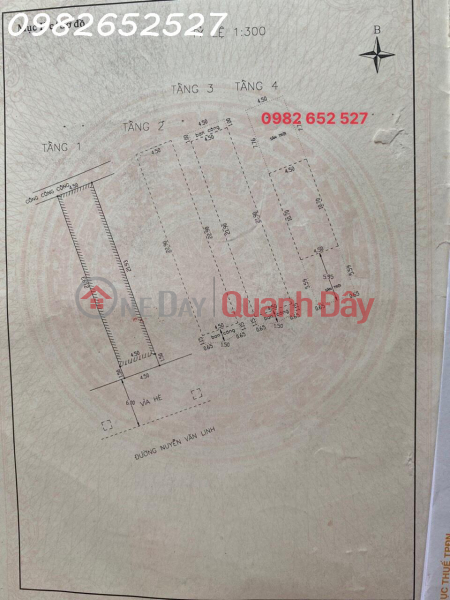 Bán nhà 4 tầng Mặt tiền Nguyễn Văn Linh, Đà Nẵng, giá 28,1tỷ có TL
